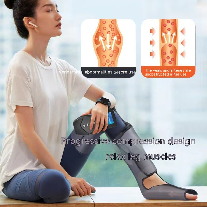 Gambe - massaggio alle gambe a compressione dell'aria