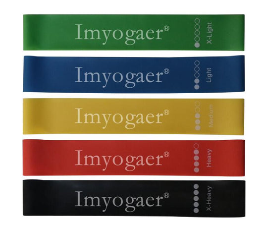 Imyogaer - बेहतर स्ट्रेचिंग के लिए लोचदार बैंड