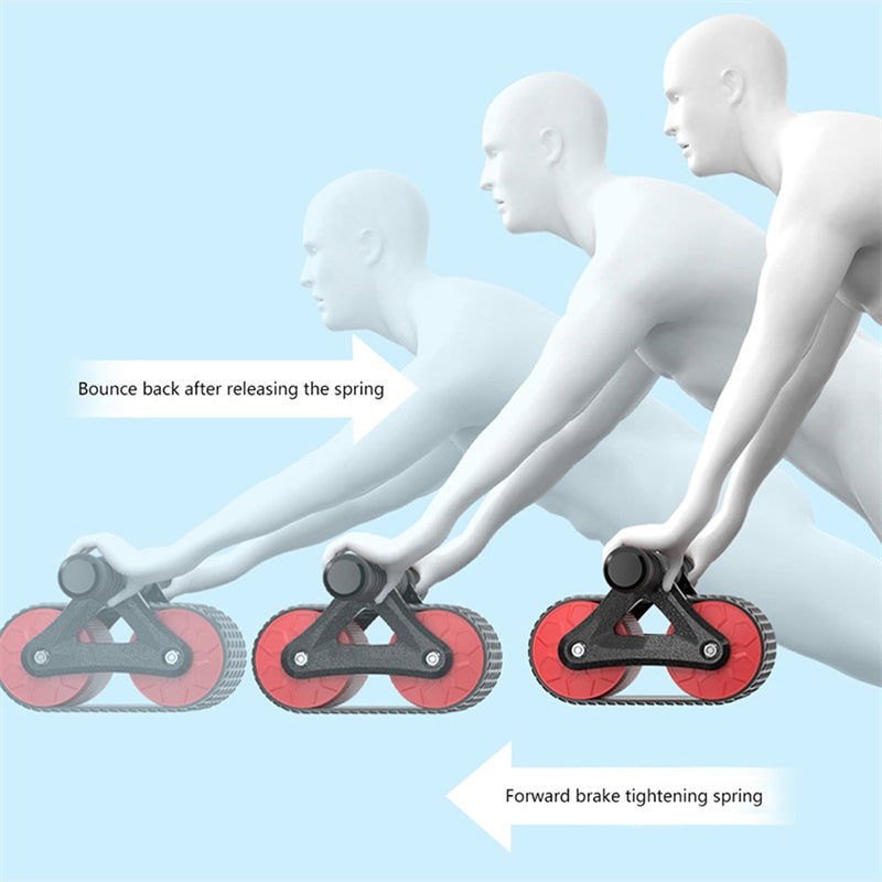FitWheel - Attrezzatura per il fitness addominale con ruota doppia